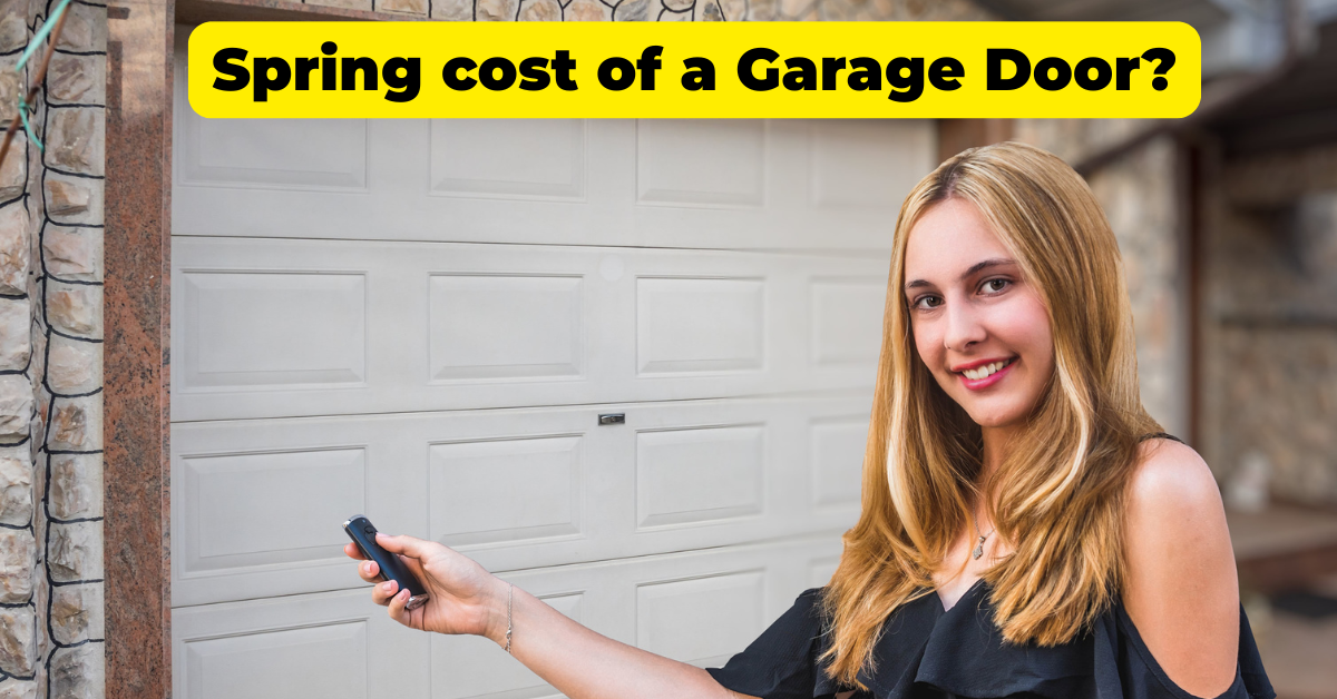 How Much Does It Usually Cost to Replace a Spring on a Garage Door?